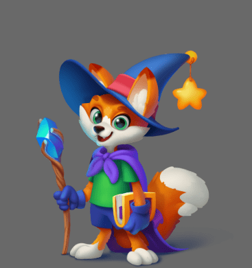 Fox Wizard Idle