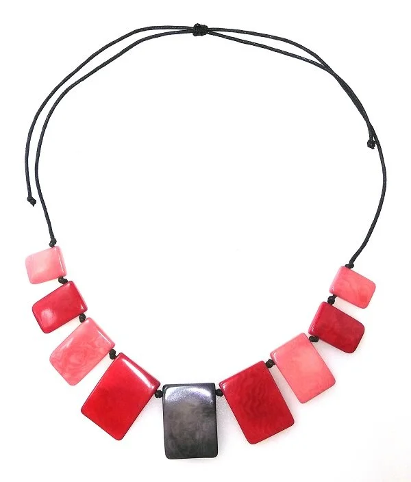 Vegetable Ivory Adjustable Necklace