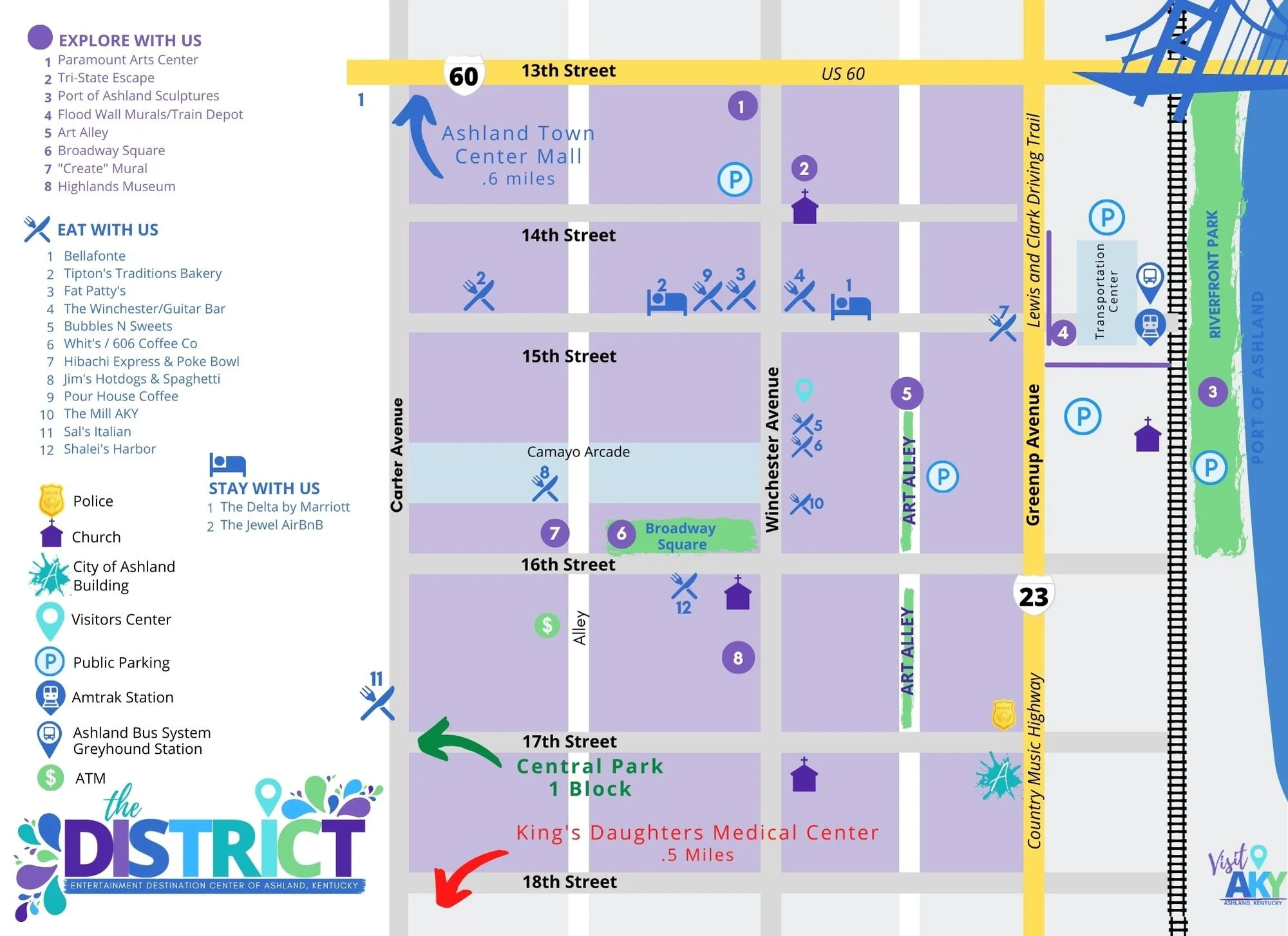 The District Entertainment Destination Center in Ashland, KY — Visit Ashland, Kentucky