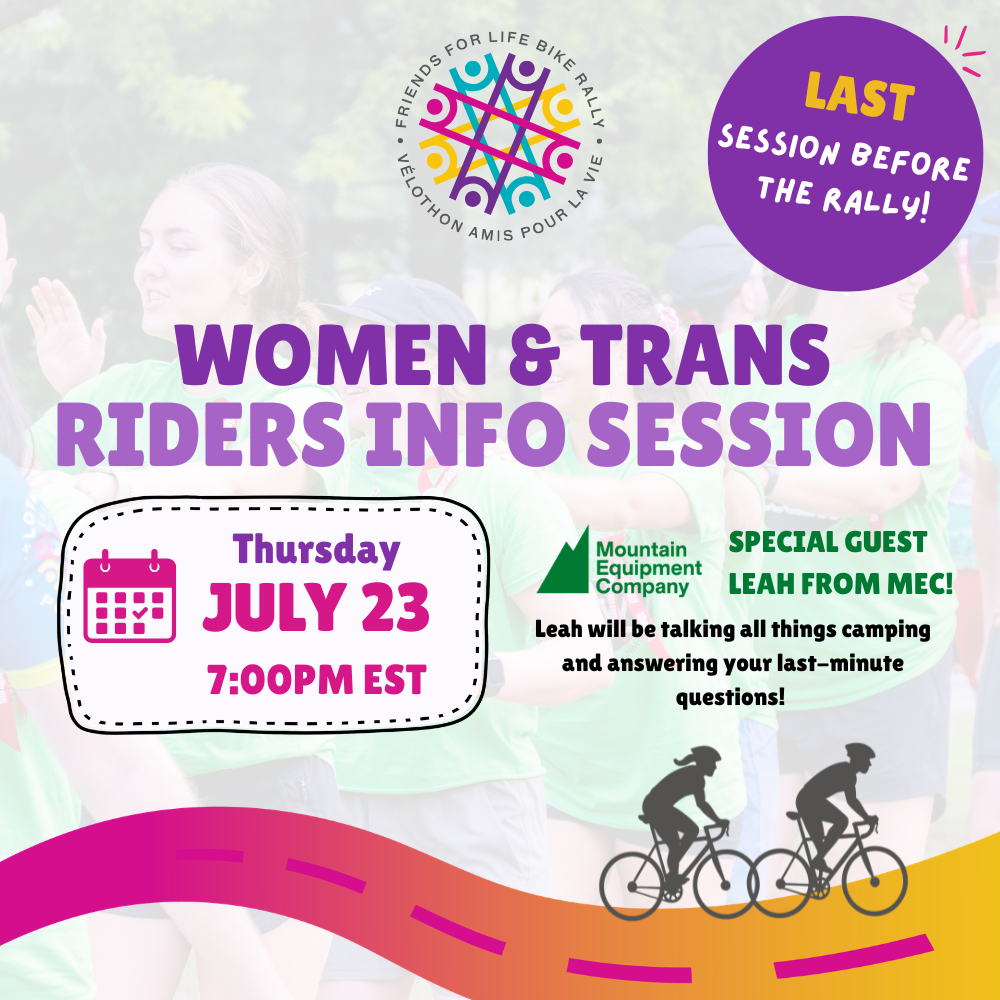 Bike Rally Women &amp; Trans Riders Info Session