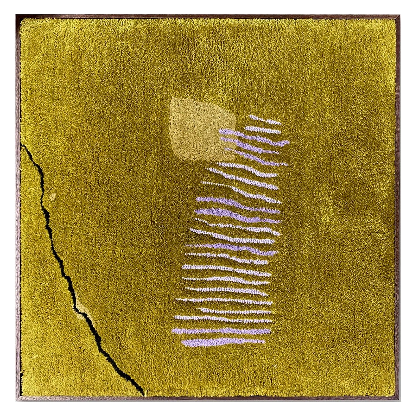 GROUNDED 

650mm x 650mm 
Rug tufted NZ Wool 

A reflection on how our connection with nature can influence our emotional state. Organic forms and layered textures mirror the relationship we have with the world beneath our feet and the stability we t