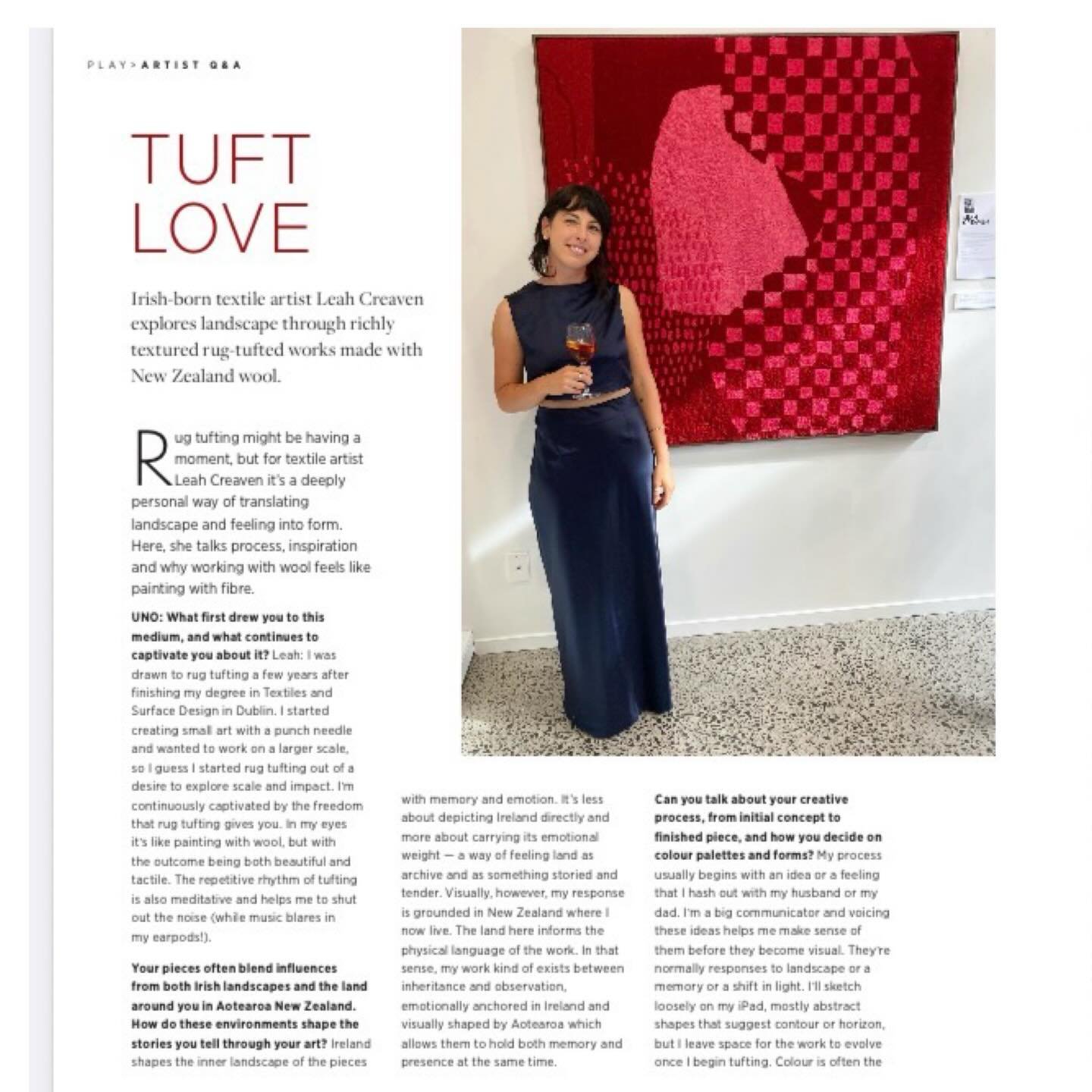 Feeling the love from the fantastic @unomagnz!

Great to be featured in this gorgeous Bay of Plenty publication after moving to the Bay recently ❤️ Check her ouuuuuutttttt