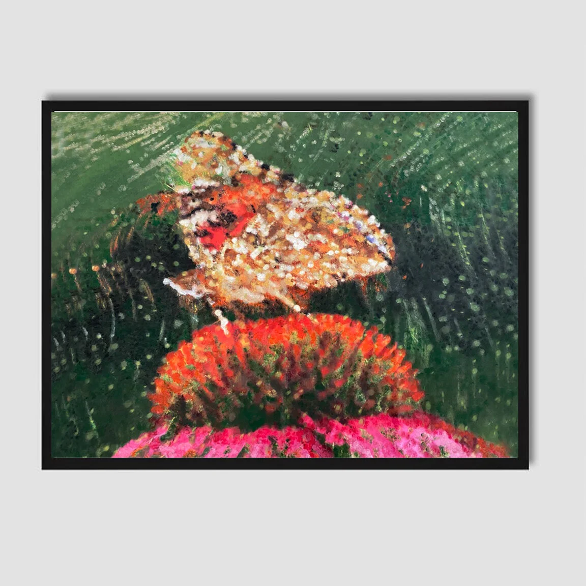 sunbonnet butterfly framed.jpg