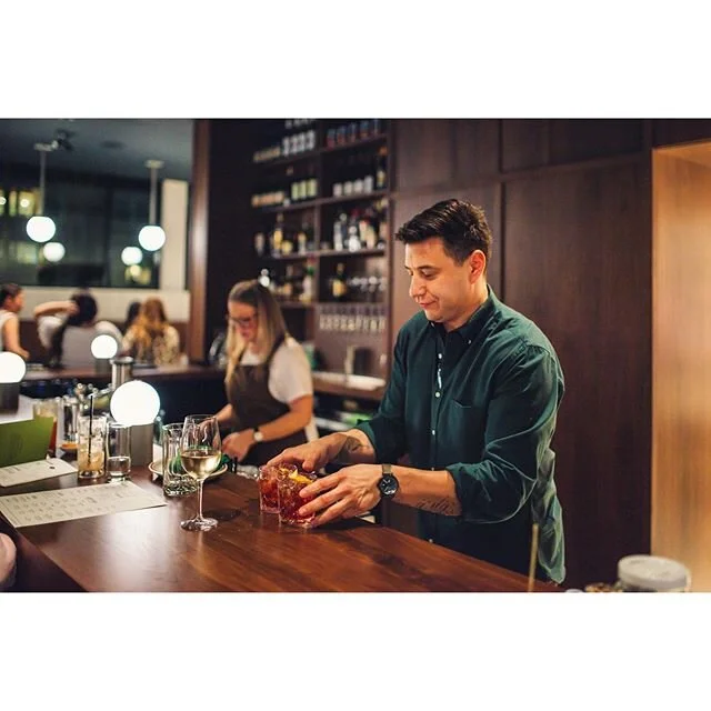 Happy Birthday @papapape!
•
Here’s a pic of Josh on our first friends & family night prior to opening last fall (pre-COVID era). Josh spent a lot of time behind the bar in those early days. What a treat for us all!