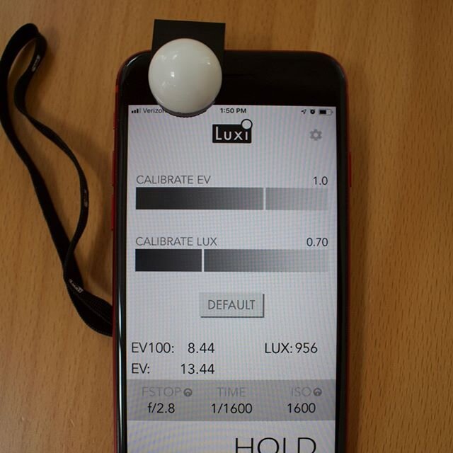It's small and simple - a dome clips on your phone, the app gives you light readings. Adjust your camera and take your pictures. Available on Amazon or LuxiForAll.com. Less than $20!
#photogear #lightmeter #photography #phototools #photographers #sim