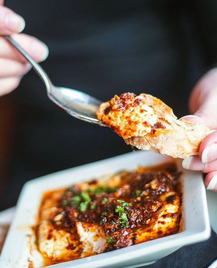 Our Wellesley location will be closed today as we clean up from that doozie of a storm, but our Worcester location will be open serving new monthly chef specials (including this baked ricotta dip 🤗) and our Restaurant Week menu. ⁠
⁠
See you tonight!