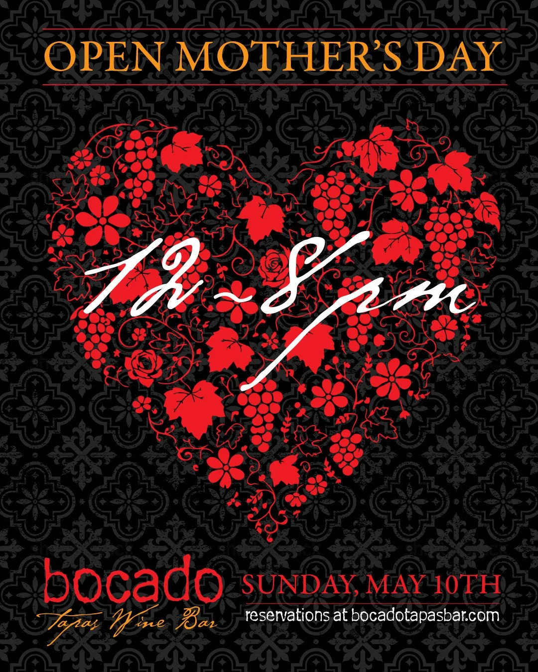 We&rsquo;re opening the doors for Mom 💐⁠
⁠
Bocado Wellesley will be open on Mother&rsquo;s Day from 12&ndash;8pm &mdash; and yes, we know&hellip; we&rsquo;re usually closed on Sundays. Not this one.⁠
⁠
Join us in Wellesley or Worcester to celebrate 