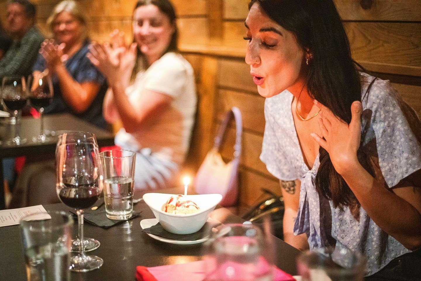 Last night = exactly why we love wine dinners at Bocado🍷⁠
⁠
A room filled with incredible energy, and course after course paired just right&mdash;thank you to everyone who joined us and made it such a memorable evening. We even celebrated a birthday