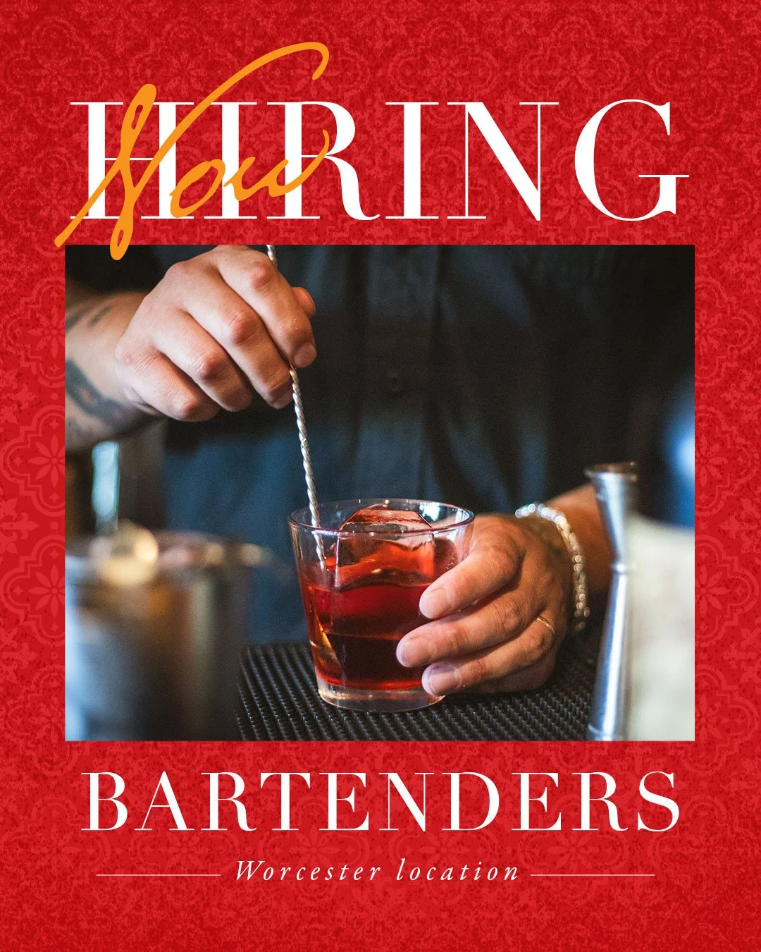 🍷 NOW HIRING BARTENDERS🍸⁠
⁠
Join the team at Bocado Worcester. We&rsquo;re looking for experienced, energetic bartenders who thrive in a fast-paced restaurant environment and love creating great guest experiences. If you&rsquo;re passionate about h