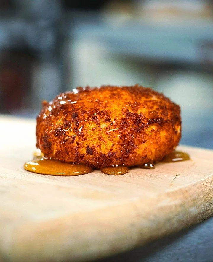 We fried this one on the sidewalk 🙃 ⁠
⁠
The A/C is on, the sangria is cold, and the kitchen is ready. Join us tonight to beat the heat&mdash;and if you're planning a Bocado visit this weekend, remember we'll be closed tomorrow (July 4th) at both our