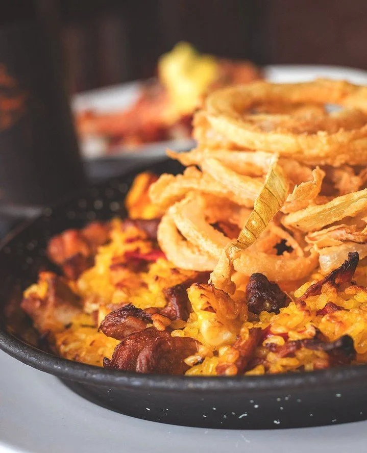 A paella made for sharing, another glass of wine, conversations that turn into stories, and the kind of company that makes a night out feel like an occasion.⁠
⁠
There's always room for one more at Bocado.