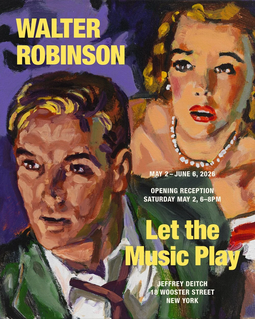 WALTER ROBINSON: LET THE MUSIC PLAY
