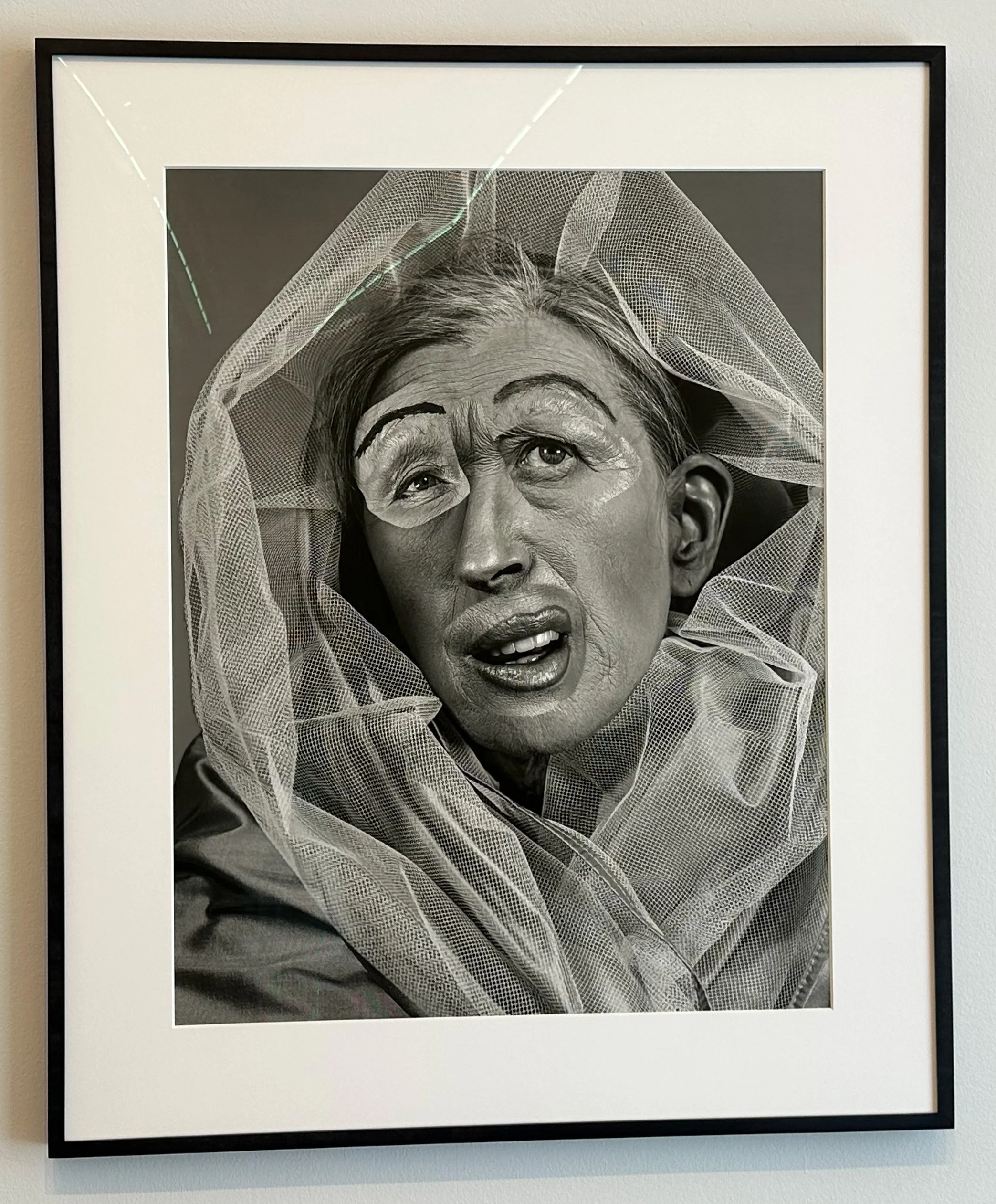 Cindy Sherman artwork close up of a face
