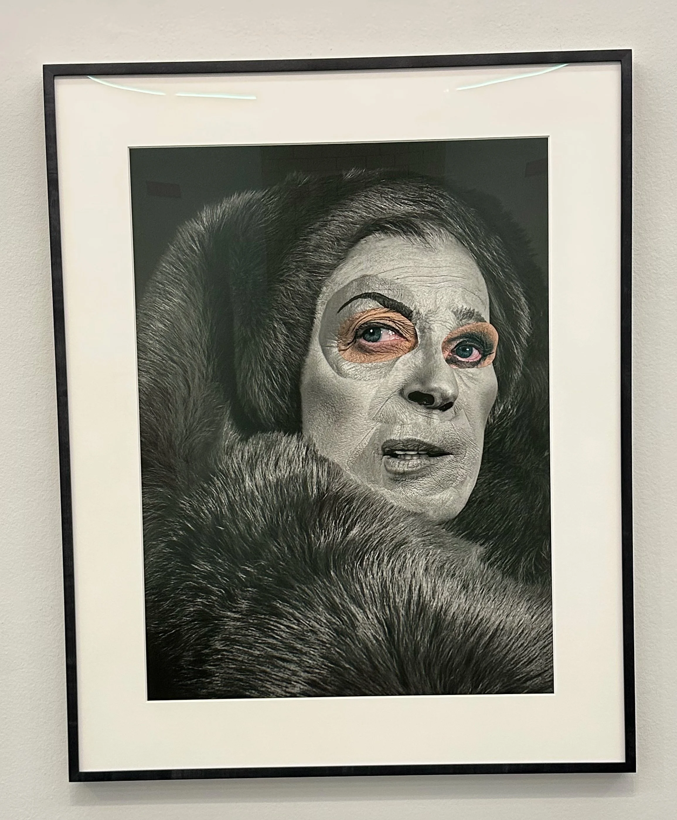 Cindy Sherman artwork close up of a face