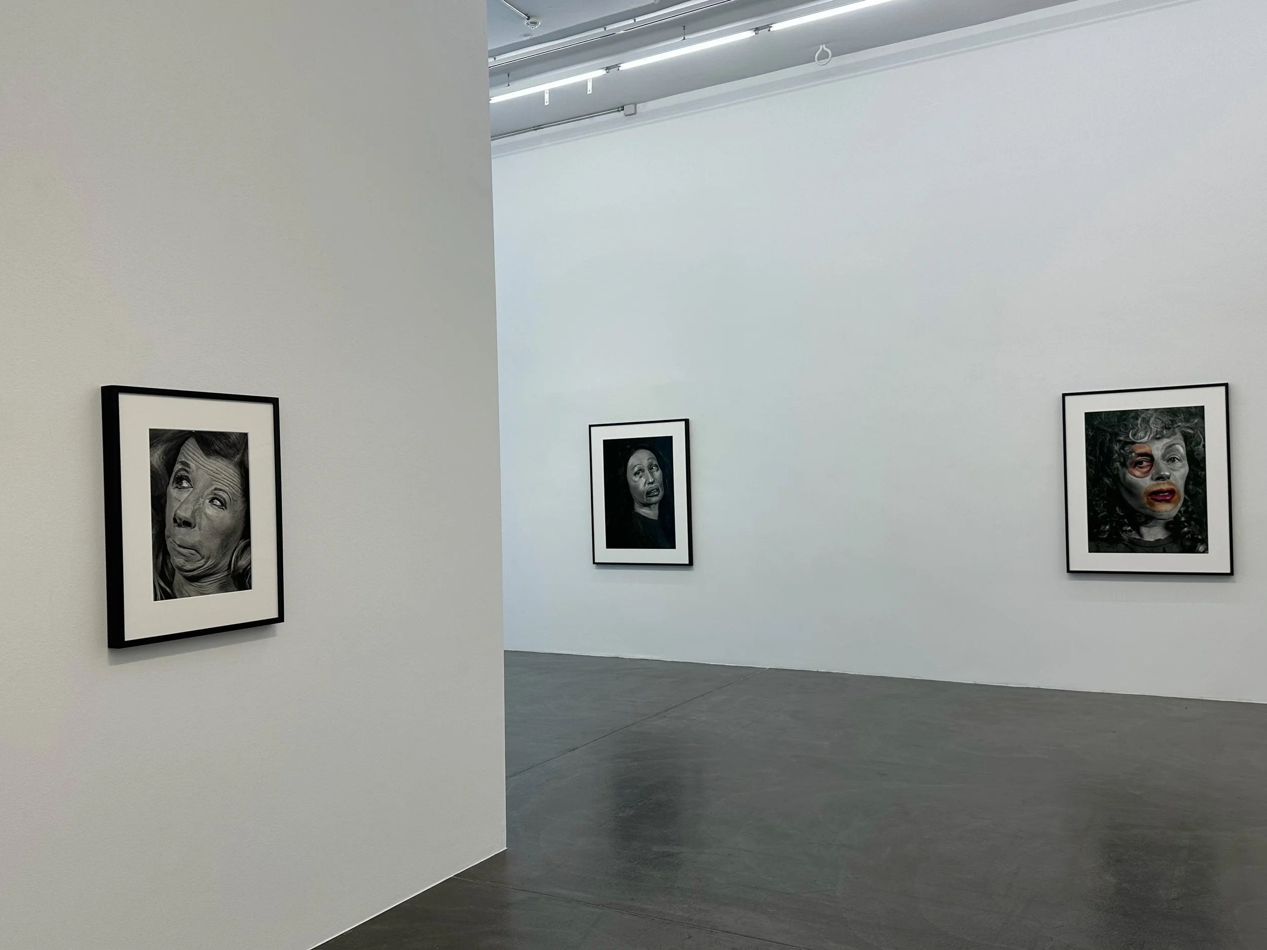 Cindy Sherman artwork on white gallery walls