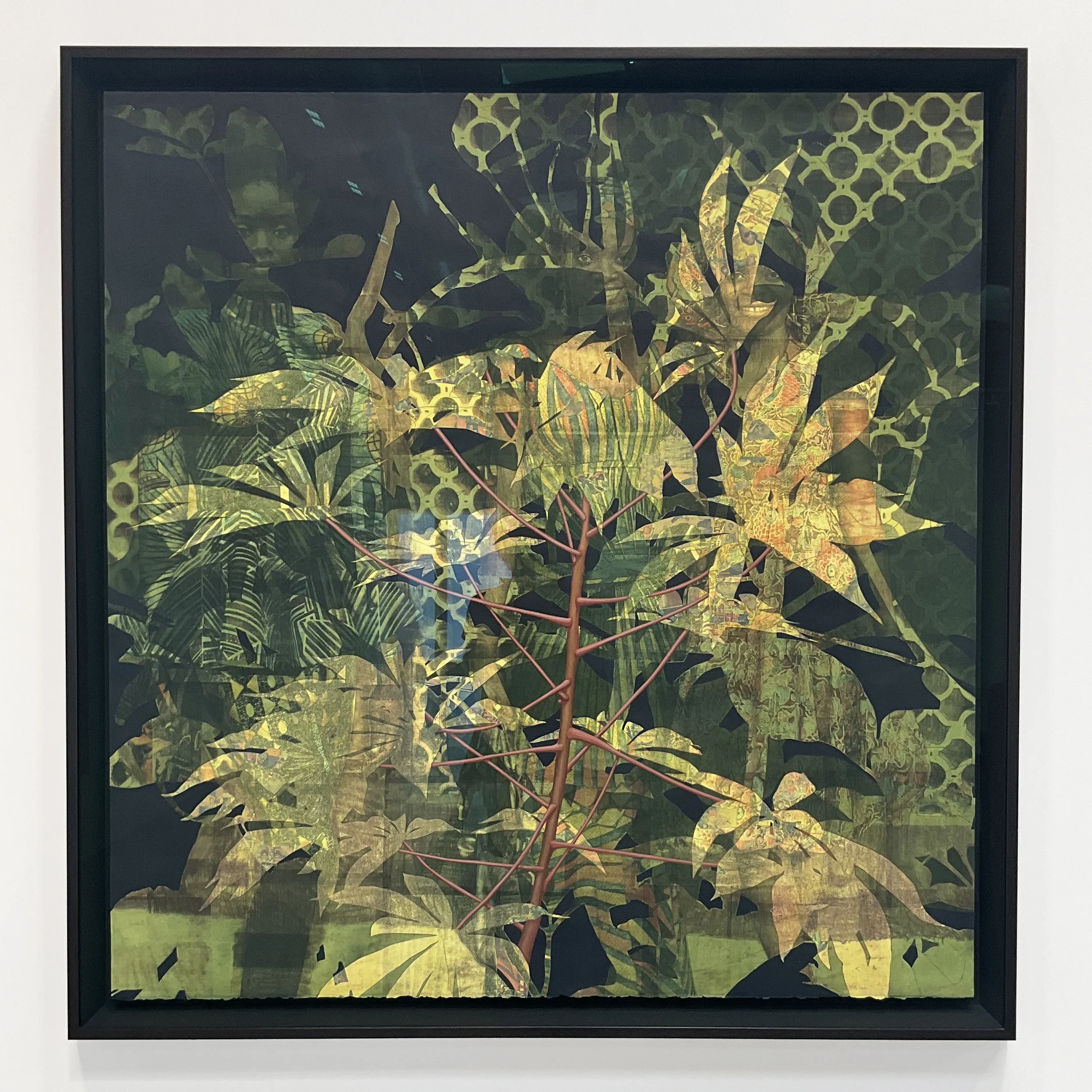 Njideka Akunyili Crosby painting