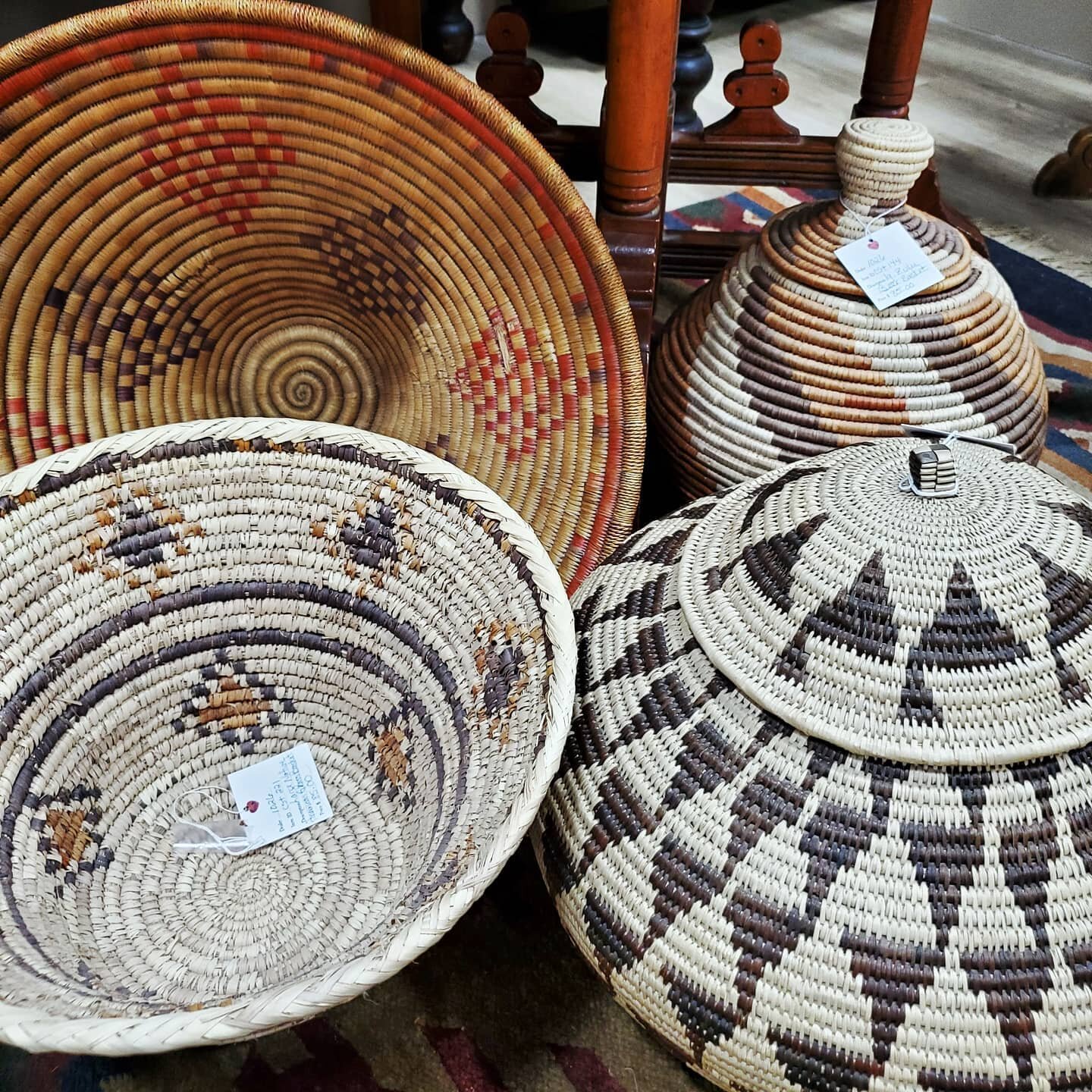 Native-made baskets have had a resurgence in popularity over the past few years. You can find reproductions, but they pale in comparison to these made by indigenous people. The quality is clear when it comes to a skill that's been handed down through
