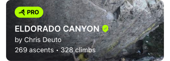 Elodrado Canyon bouldering.png