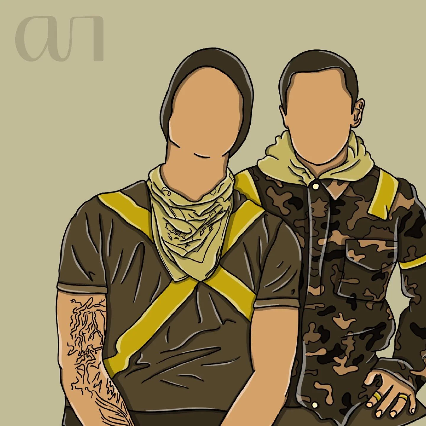 recent sticker i made and uploaded to my redbubble!! link is in my bio 🤩 #graphicdesign #procreate #21pilots #top #twentyonepilots #redbubble