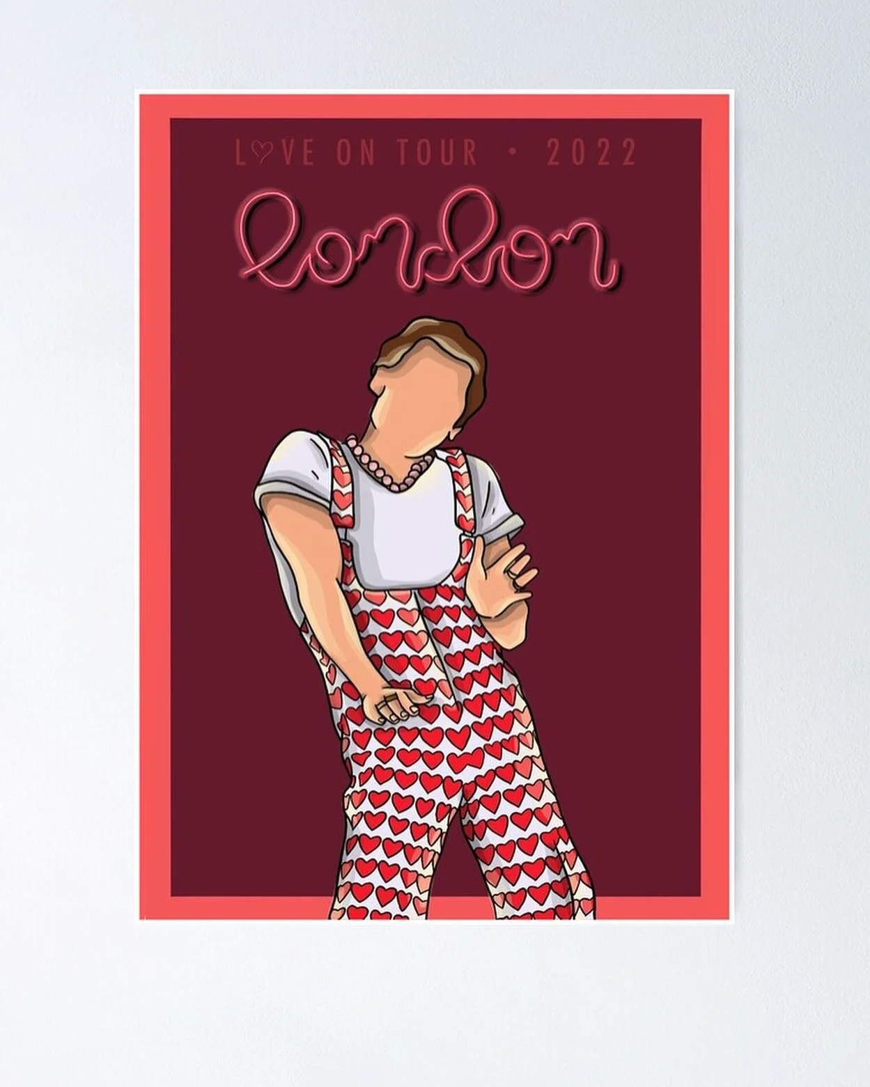 european edition is going well #loveontour #harrystyles #redbubble