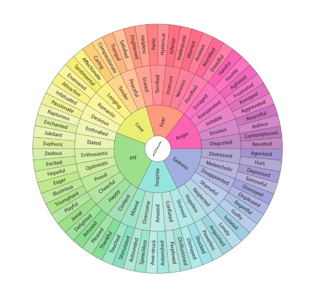 Use the feelings wheel to improve your relationships — Ami Rankin
