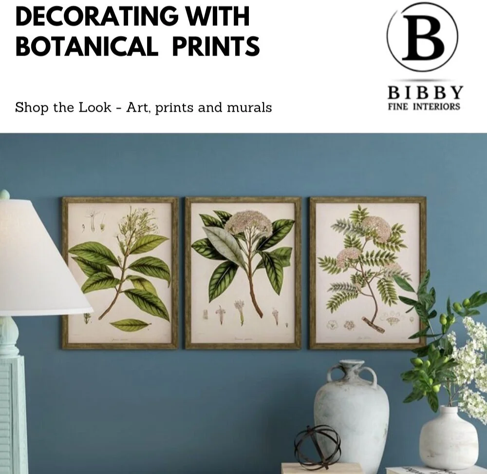 Blog — Bibby Fine Interiors - Botanical Print Luxury Decor