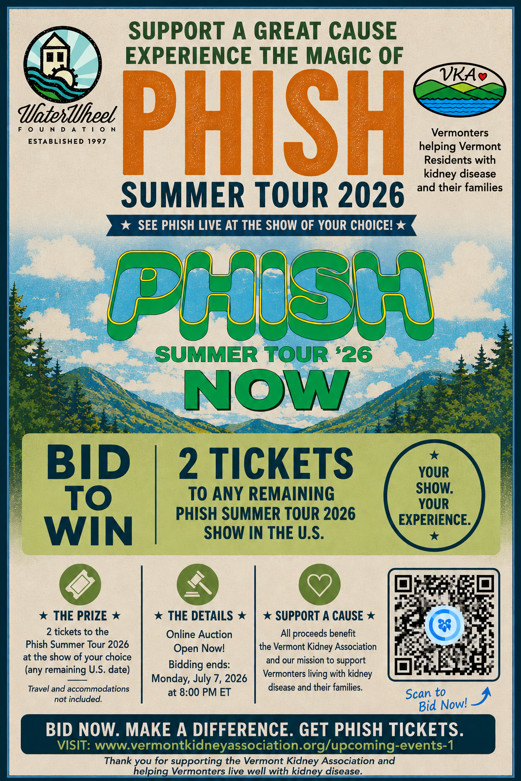 Phish Concert Tickets Online Auction