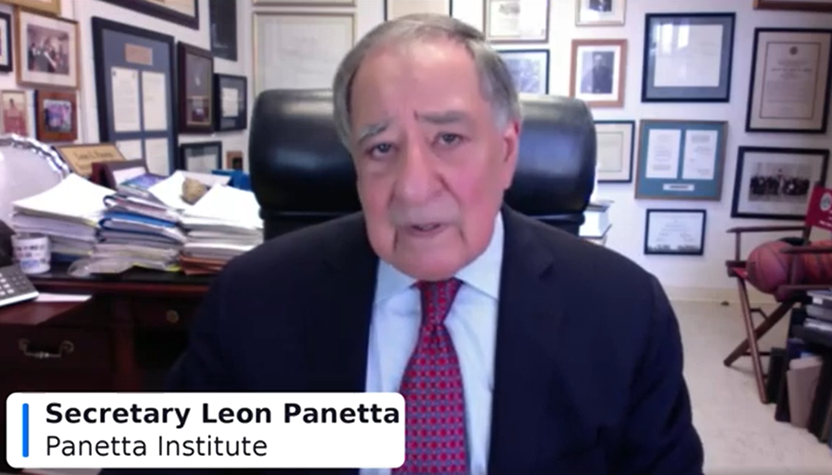 Secretary Leon Panetta is Cautiously Hopeful About our Democracy