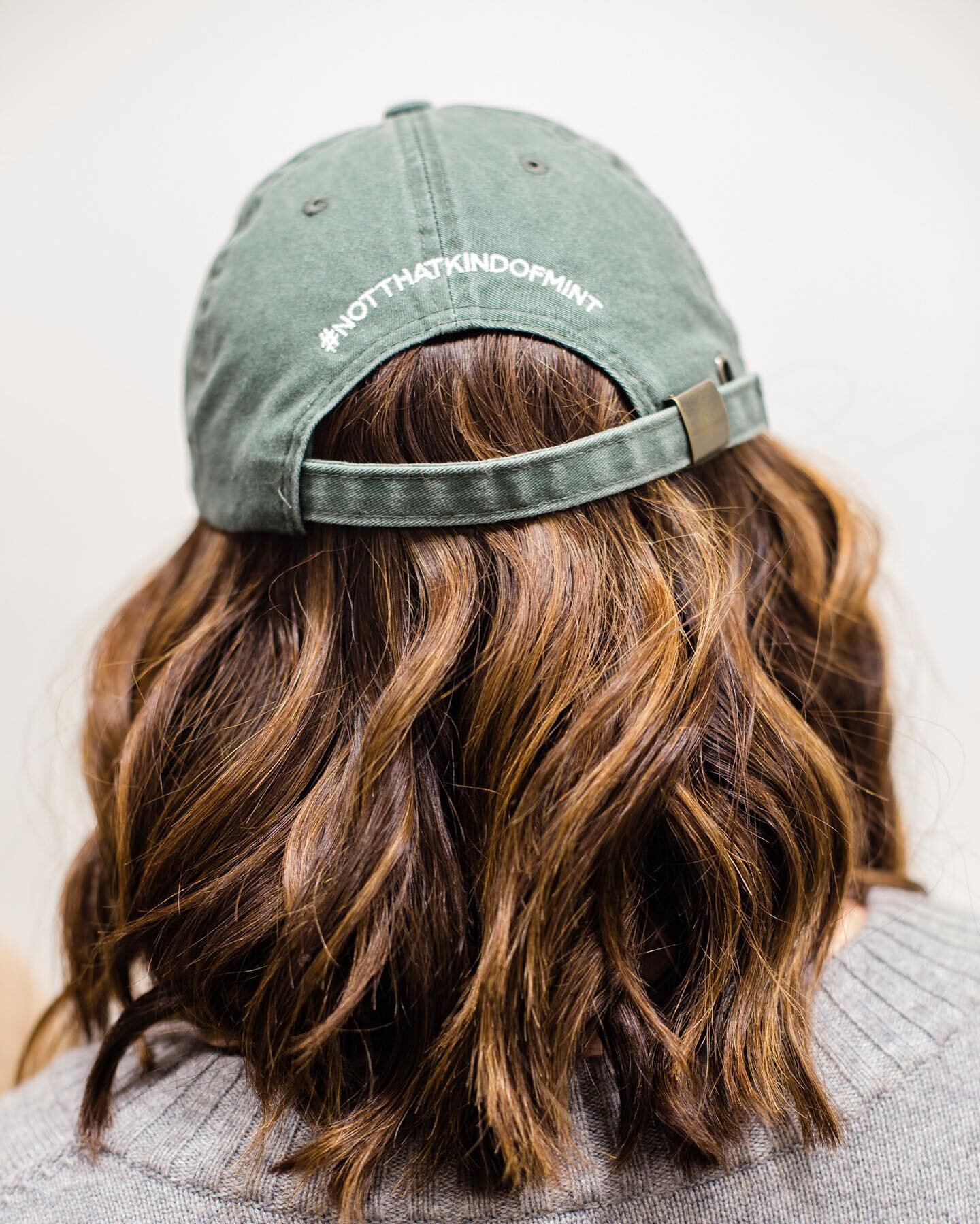 Our merch will make you feel almost as good as our products! Almost. DM us to find out how you can grab some Mint gear. (Good hair day not included.)