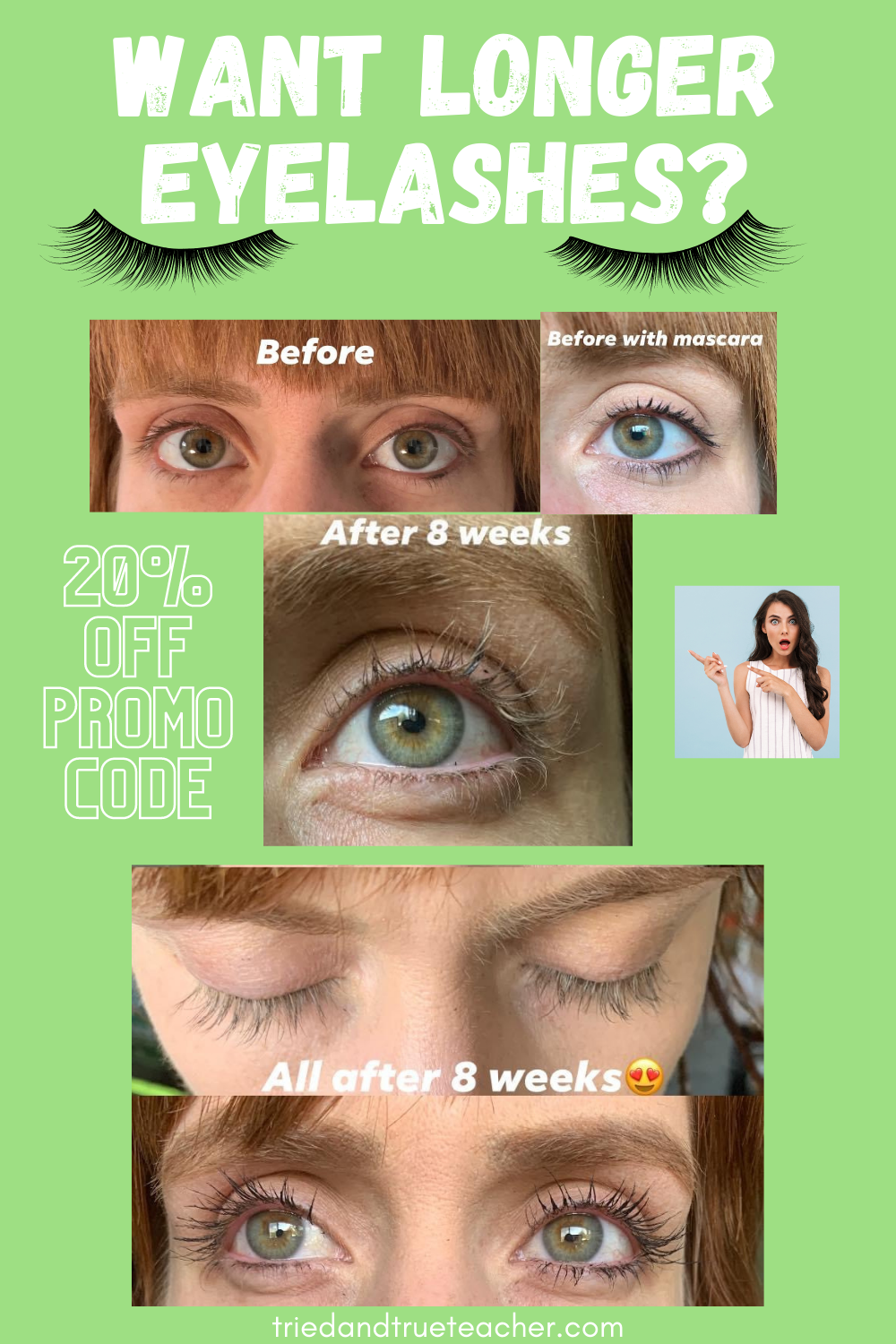 WANT LONGER EYELASHES? 5 seconds a day to GROW YOUR LASHES ...