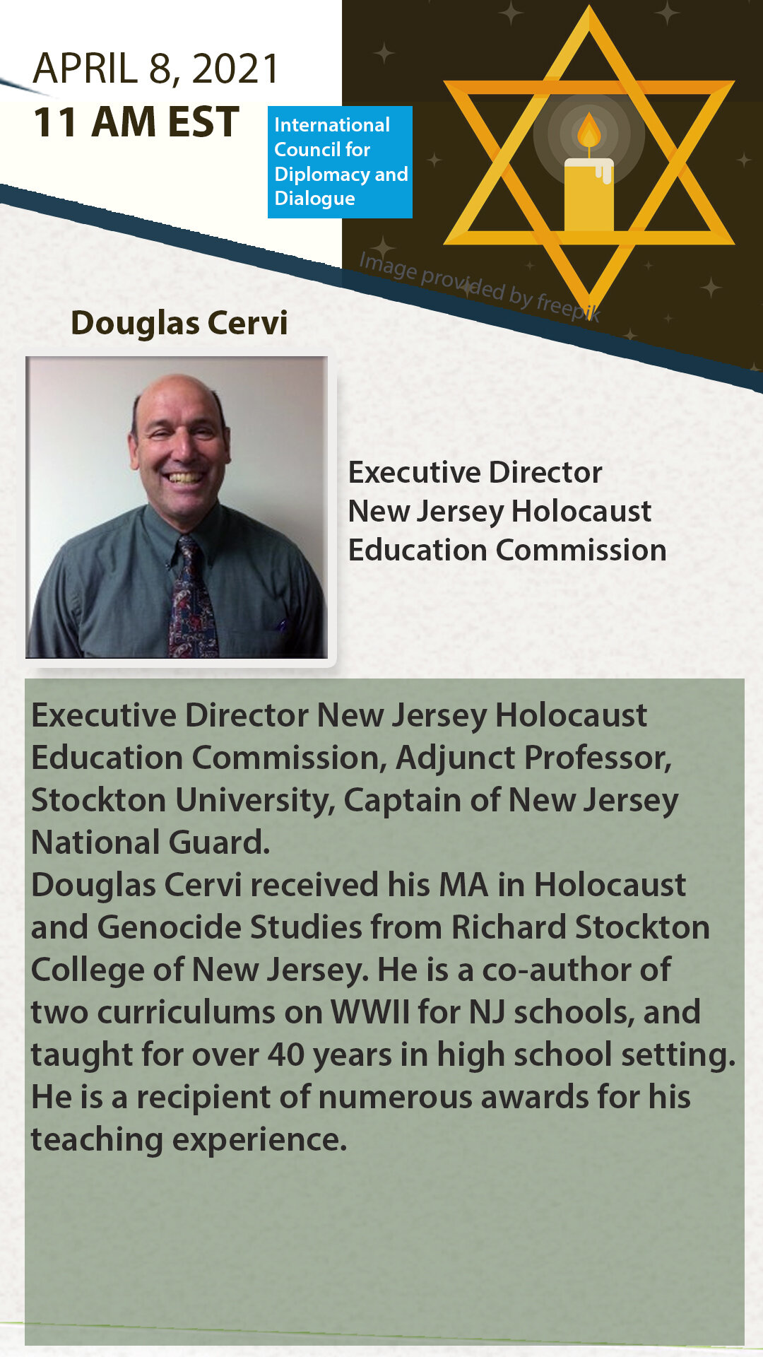 ICDD Symposium on Holocaust Education 2 flyer Douglas Cervi.jpg