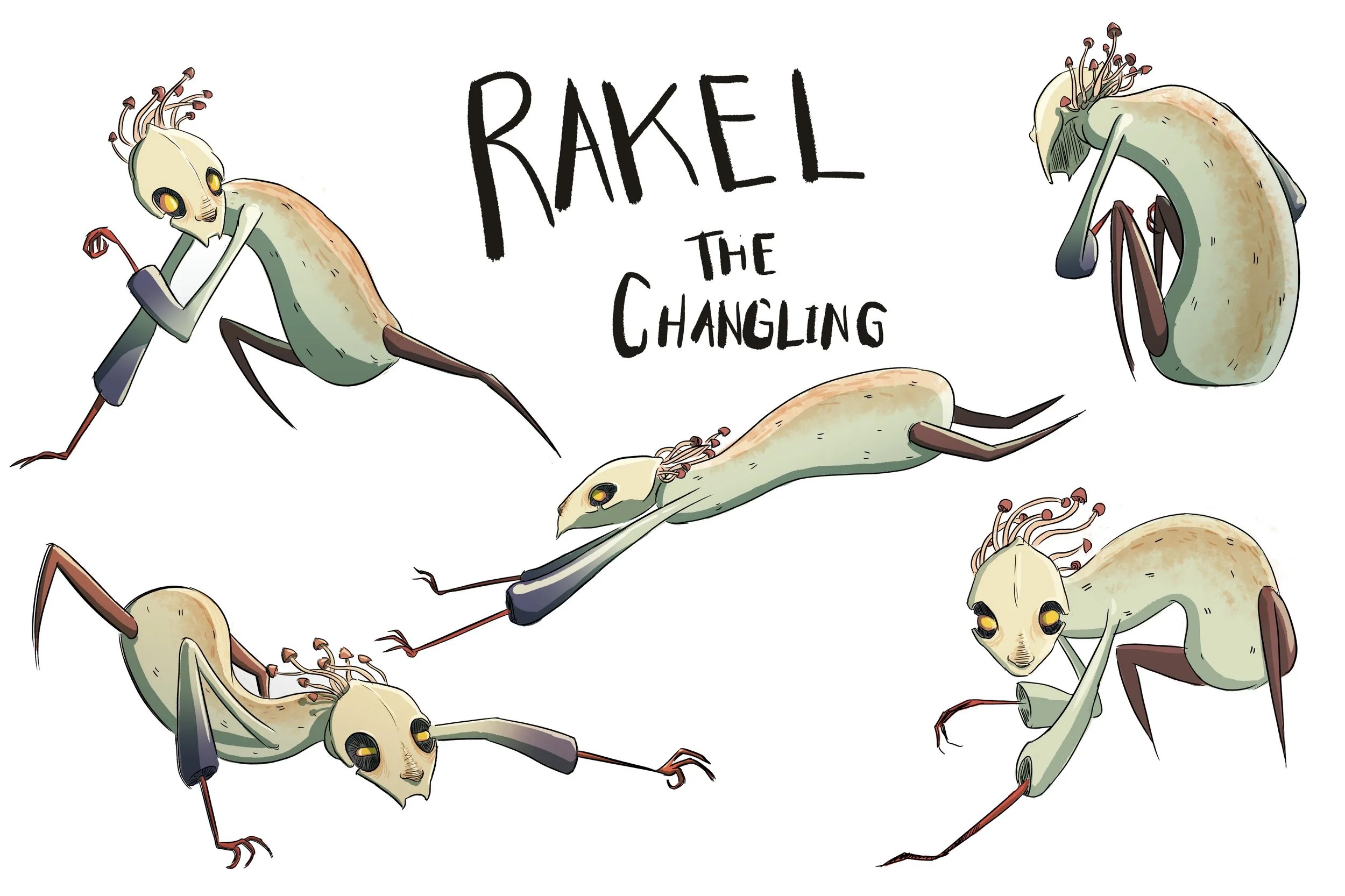 "Changling" character design