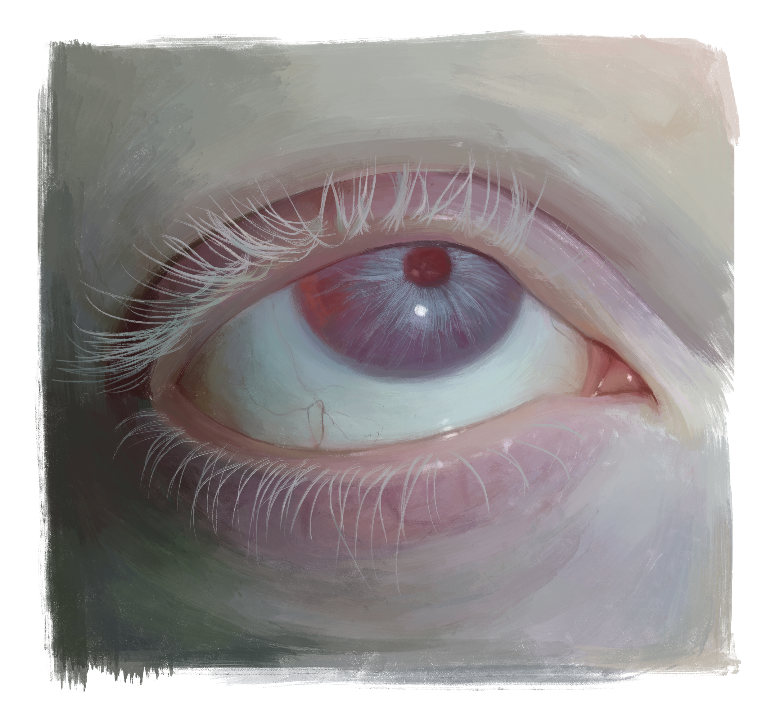  Digital painting created by Amy Bell, Illustrated in Photoshop. 
