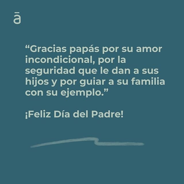 En un mundo en el que la figura del hombre ha sido tristemente devaluada, es muy importante recordar que los hijos necesitan del regalo de la presencia de su papá. Que lo que un buen papá imprime y deja en sus hijos, nadie lo reemplaza.
*
*
Que los