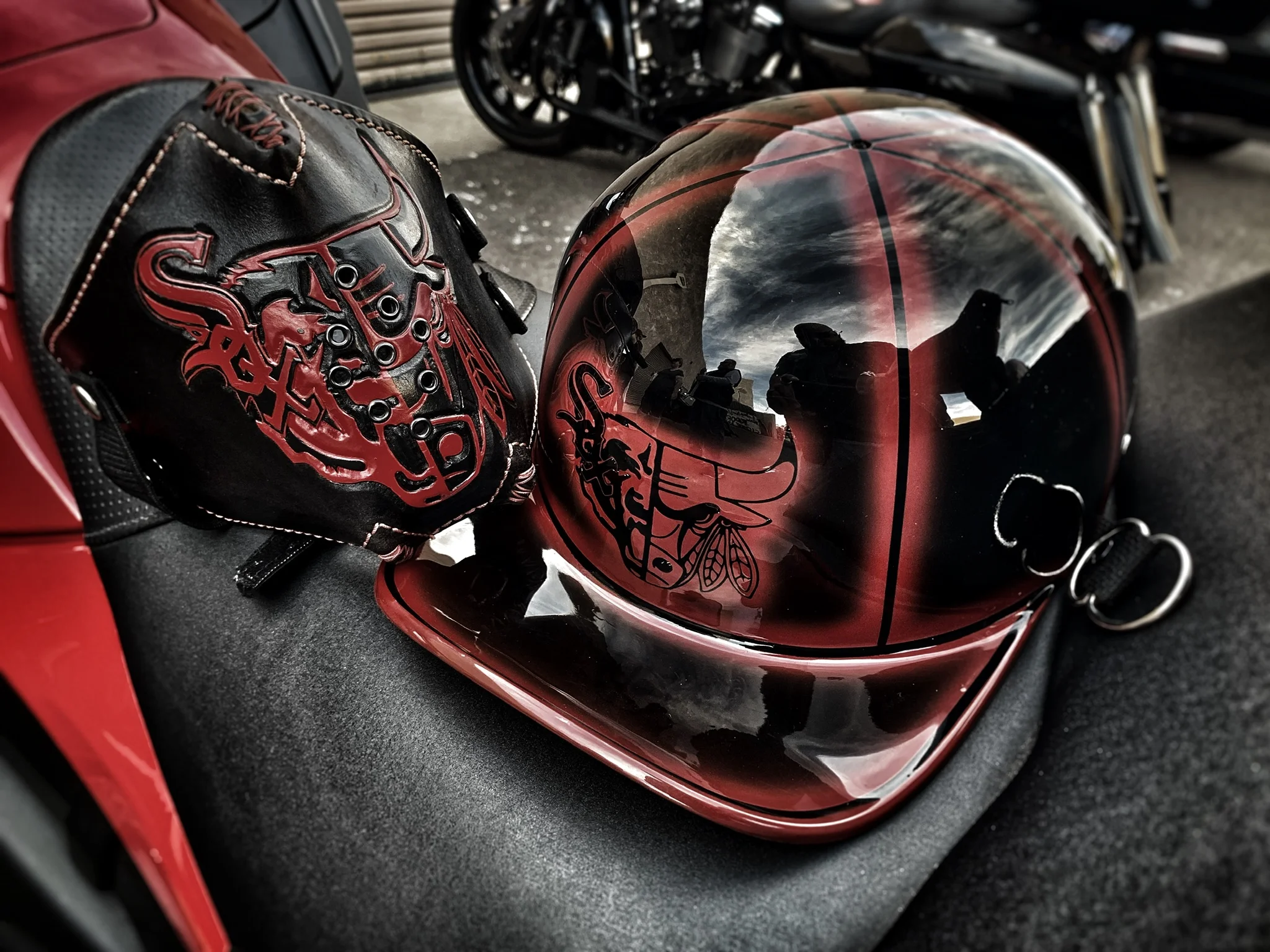custom painted doughboy motorcycle helmet Retro Baseball Cap Styled Adults Open-Face Motorbike Half Helmet for Scooter Moped Men and Women Street Cruiser Jet Style Helmet DOT Certified Skull Cap : Automotive Doughboy Helmet And you thought