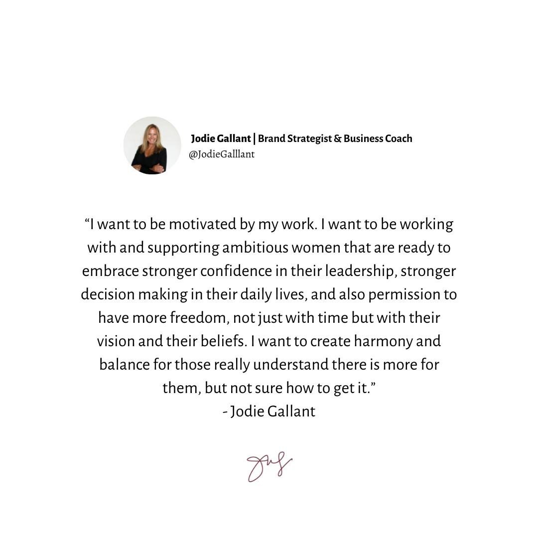 One year ago, working on my vision and purpose as noted above, it was when my own business coach posed the question, &ldquo;what do you need to be fully supported, in order for you to deliver that?&quot;

This question stopped me in my tracks. It was