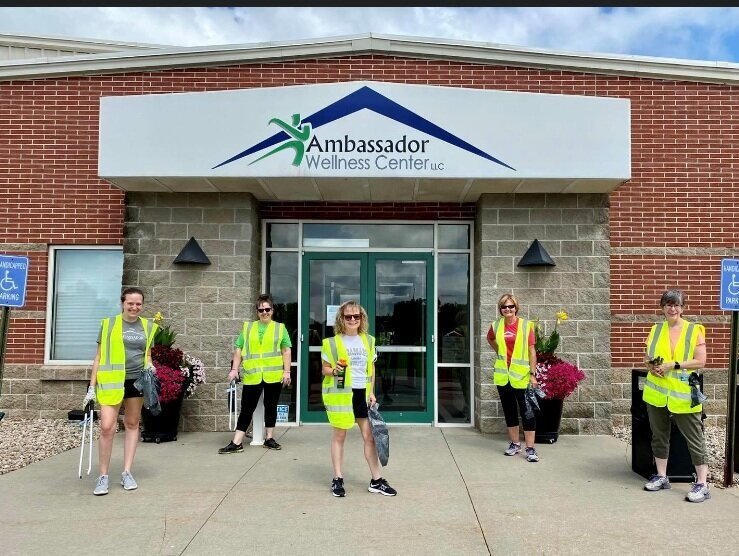 Ambassador Health Employees Volunteering at GAC