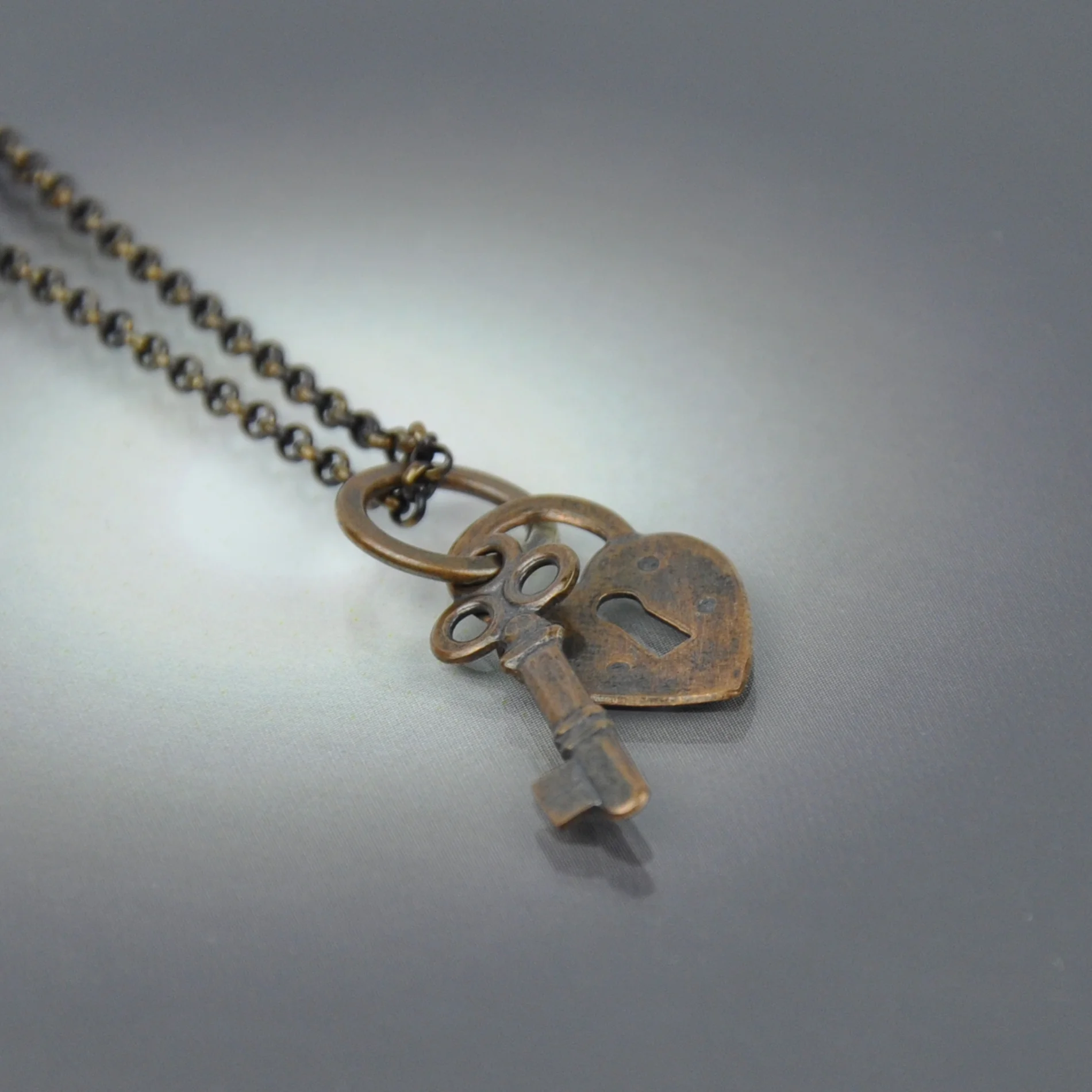 Lock and Key Necklace