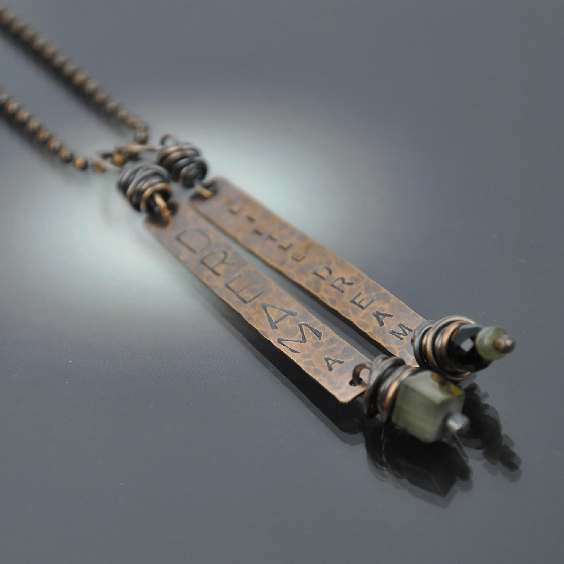 "DREAM A LITTLE DREAM" Necklace - Handmade - CB&amp;CO