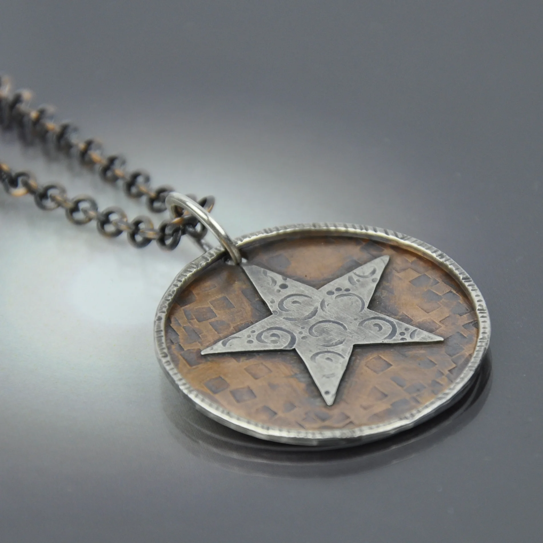 Large Star Necklace - Western Cowgirl