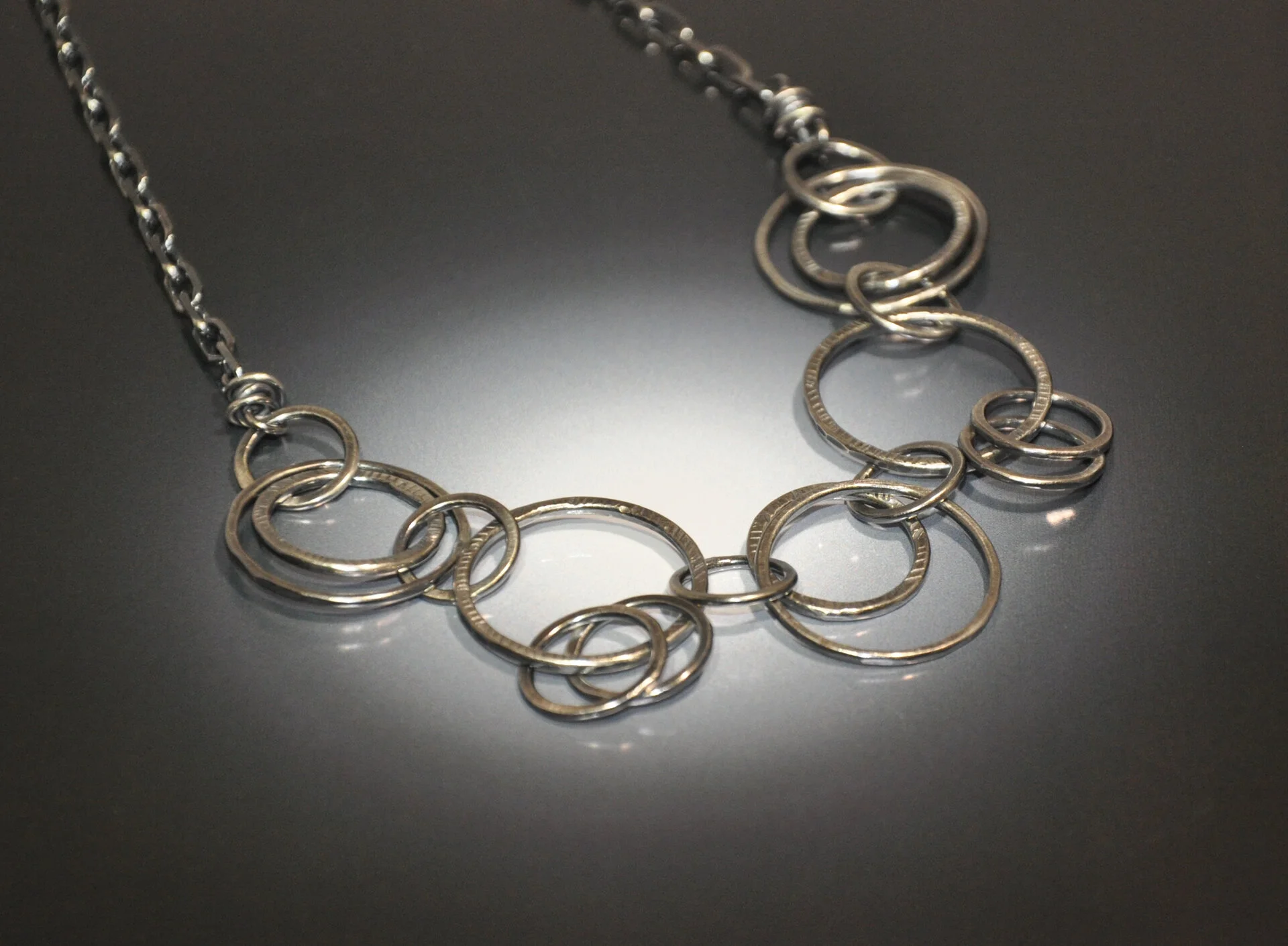Multiplicity Necklace - Handmade Rings - Sterling Silver