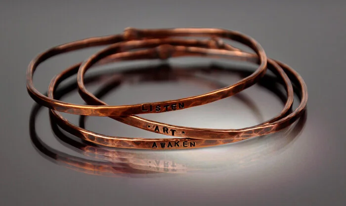 You Can Say That Again Bracelet - Hand Stamped