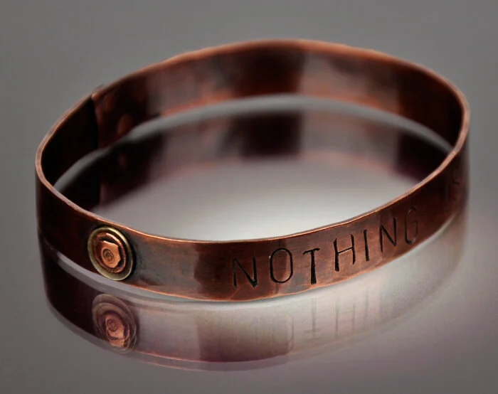 "NOTHING IS BY CHANCE" Bracelet - Handmade