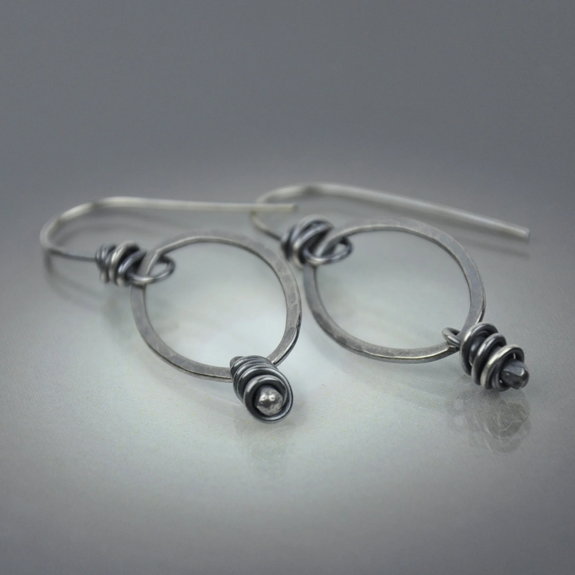 Sterling Oval Earrings