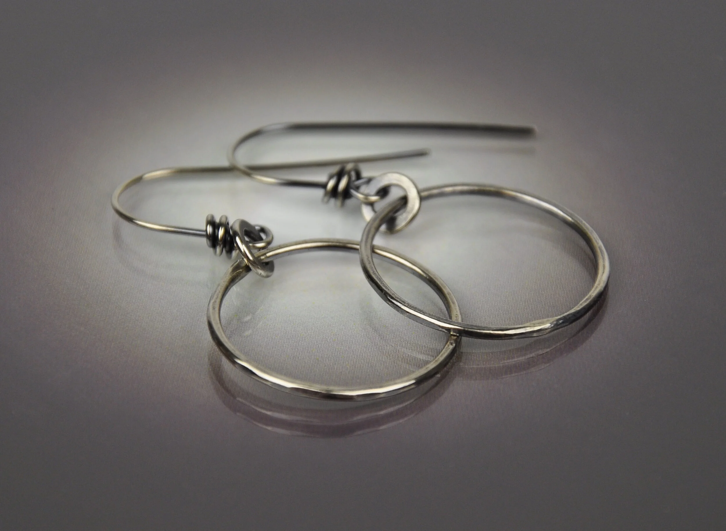 Classic Sterling Hoop Earrings