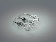 Peace Sterling Earrings