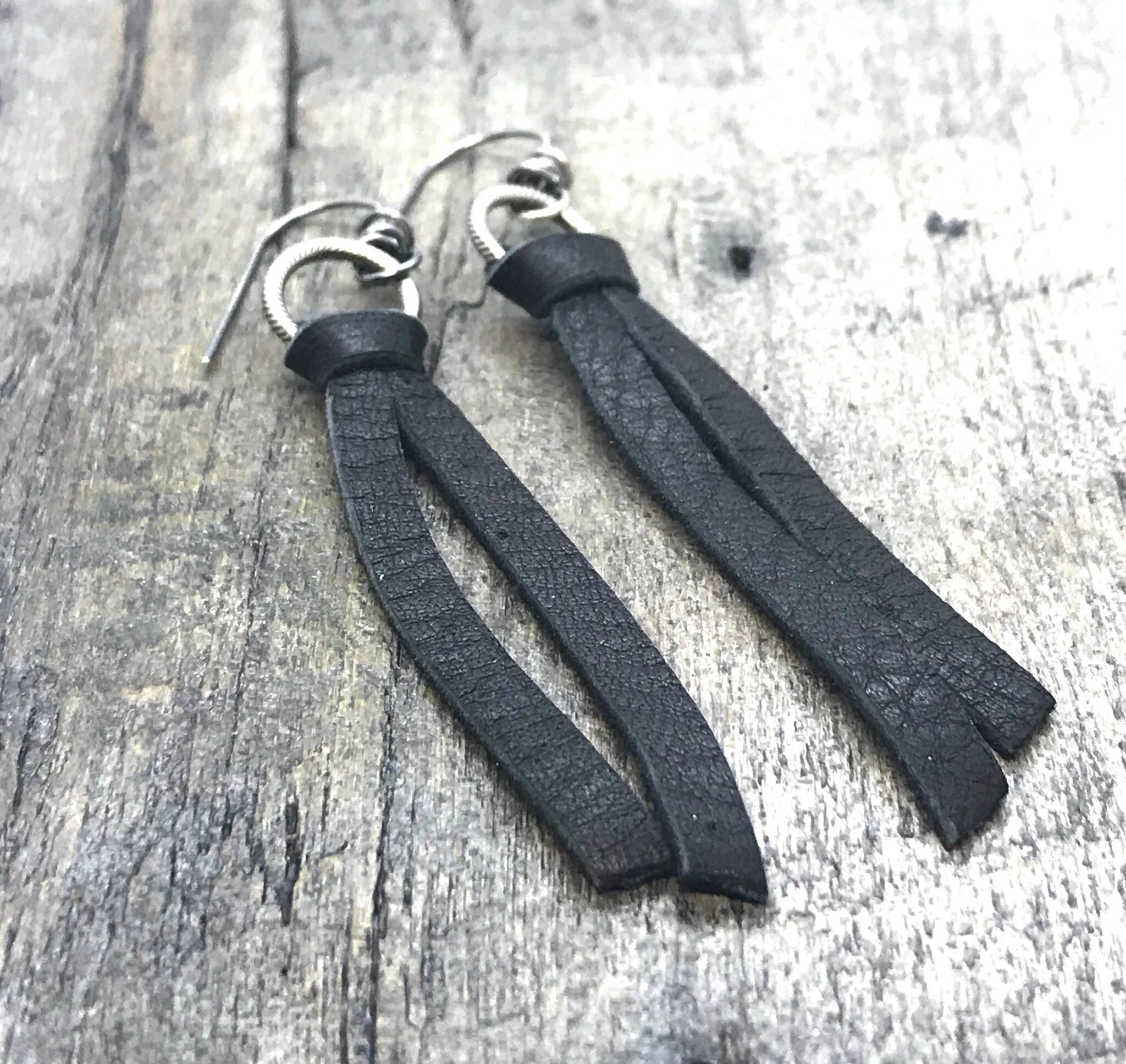 Black Leather Eattings