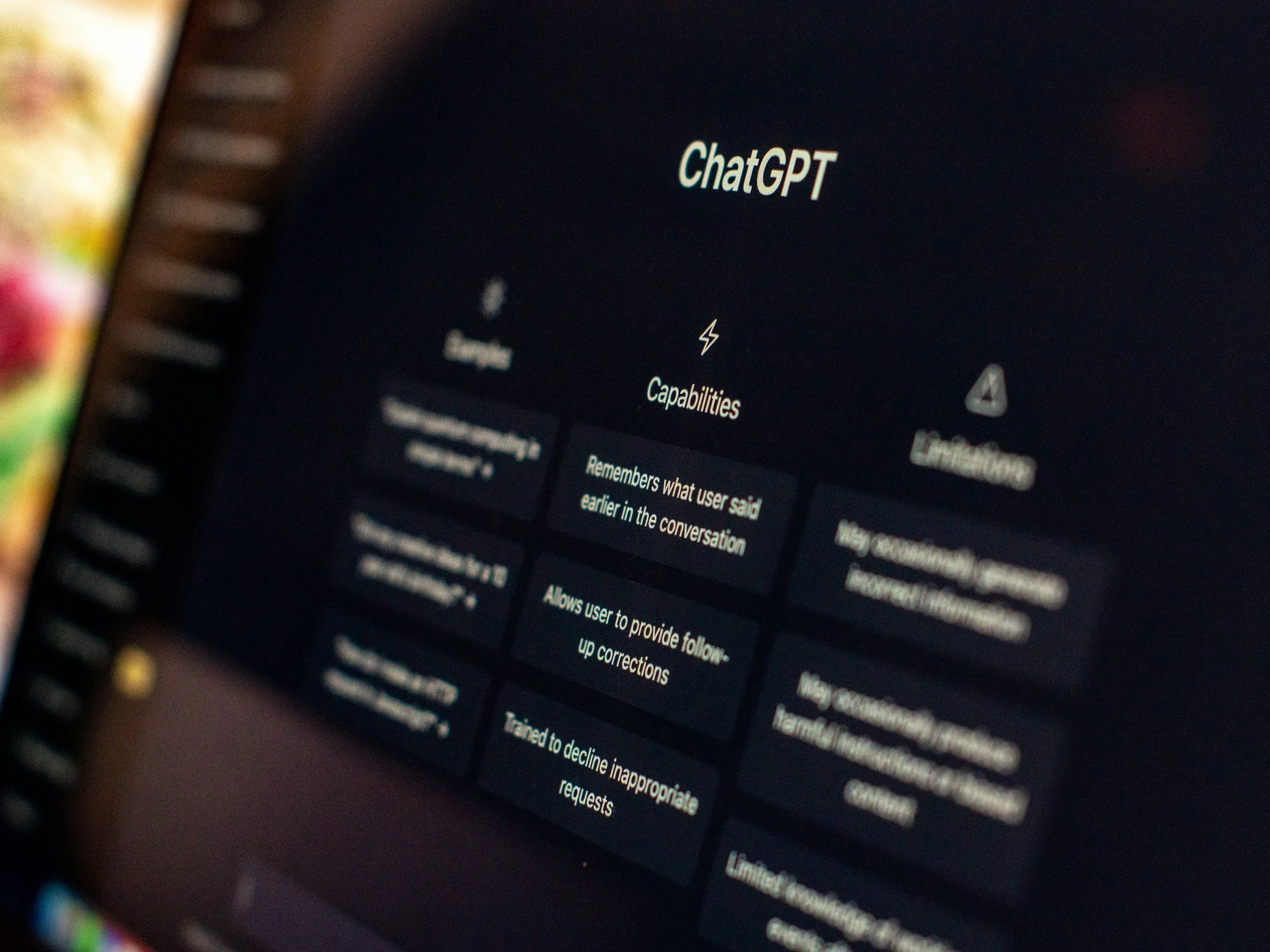 A ChatGPT answer listing recommended businesses, illustrating why some businesses are not recommended