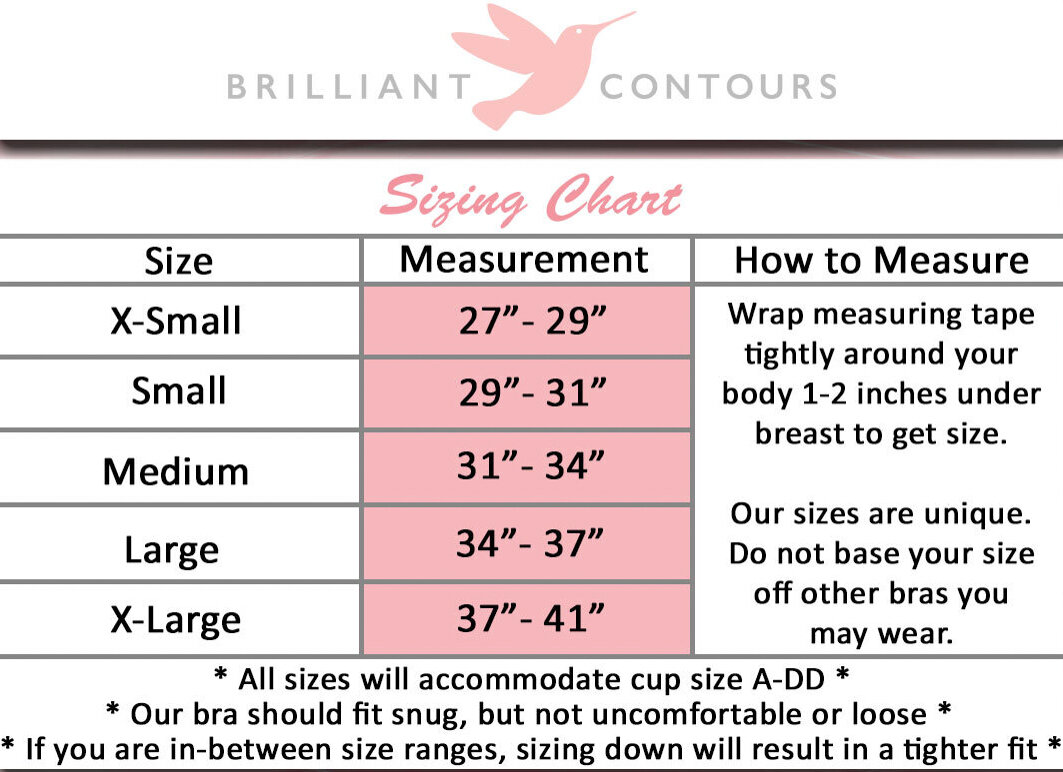 What's Your Bra Size — Brilliant Contours