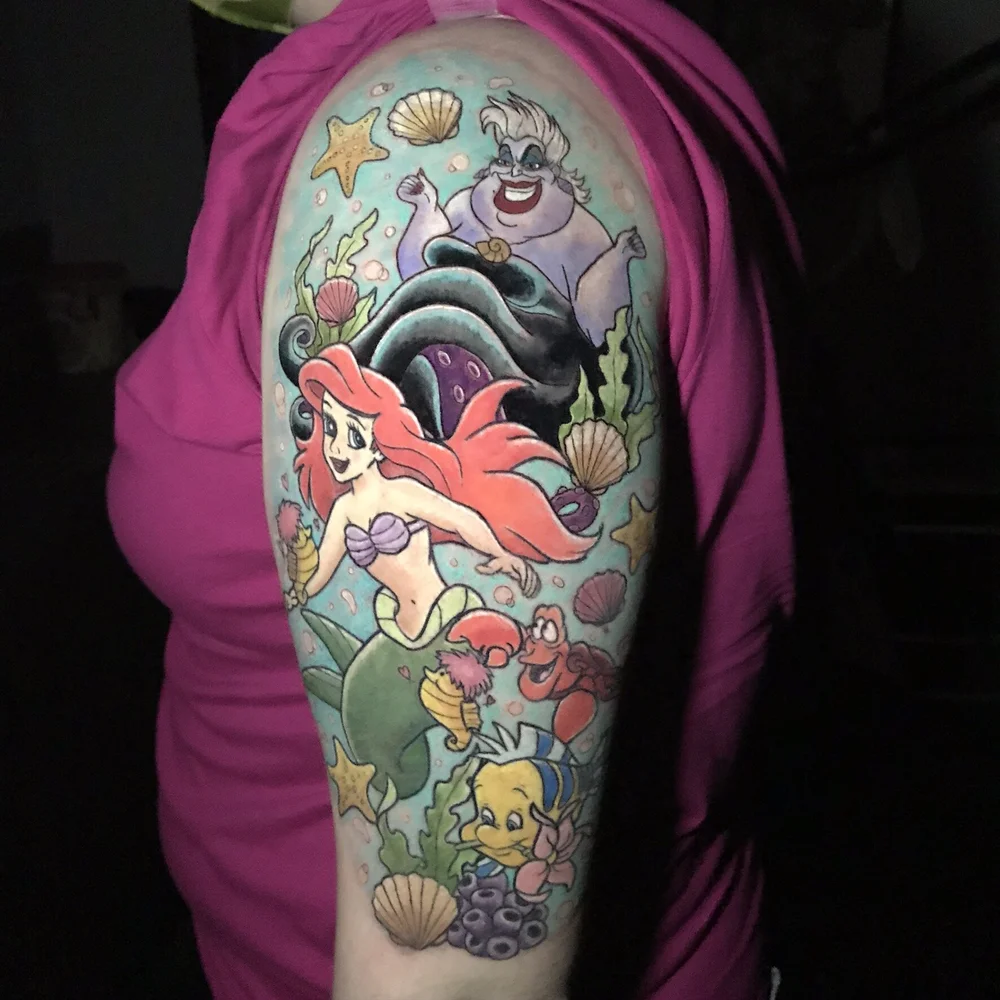 Cartoons, Kawaii and Disney - Colour — Clairy Floofs Tattoo